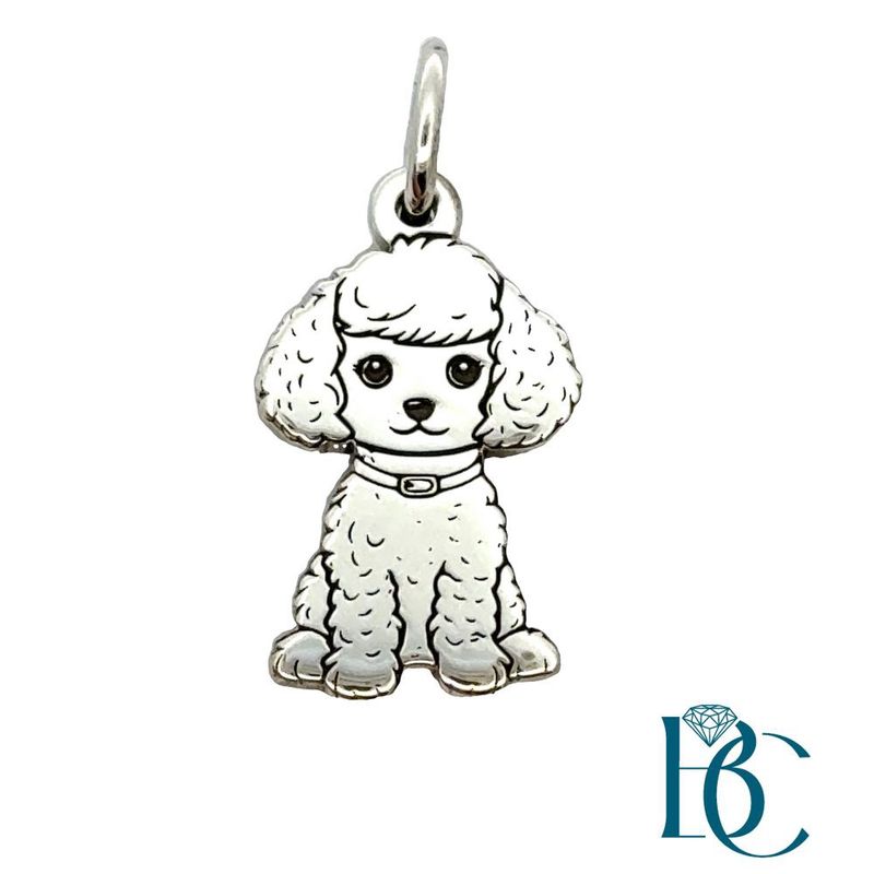 SS Adorable Poodle Charm BCJ1161