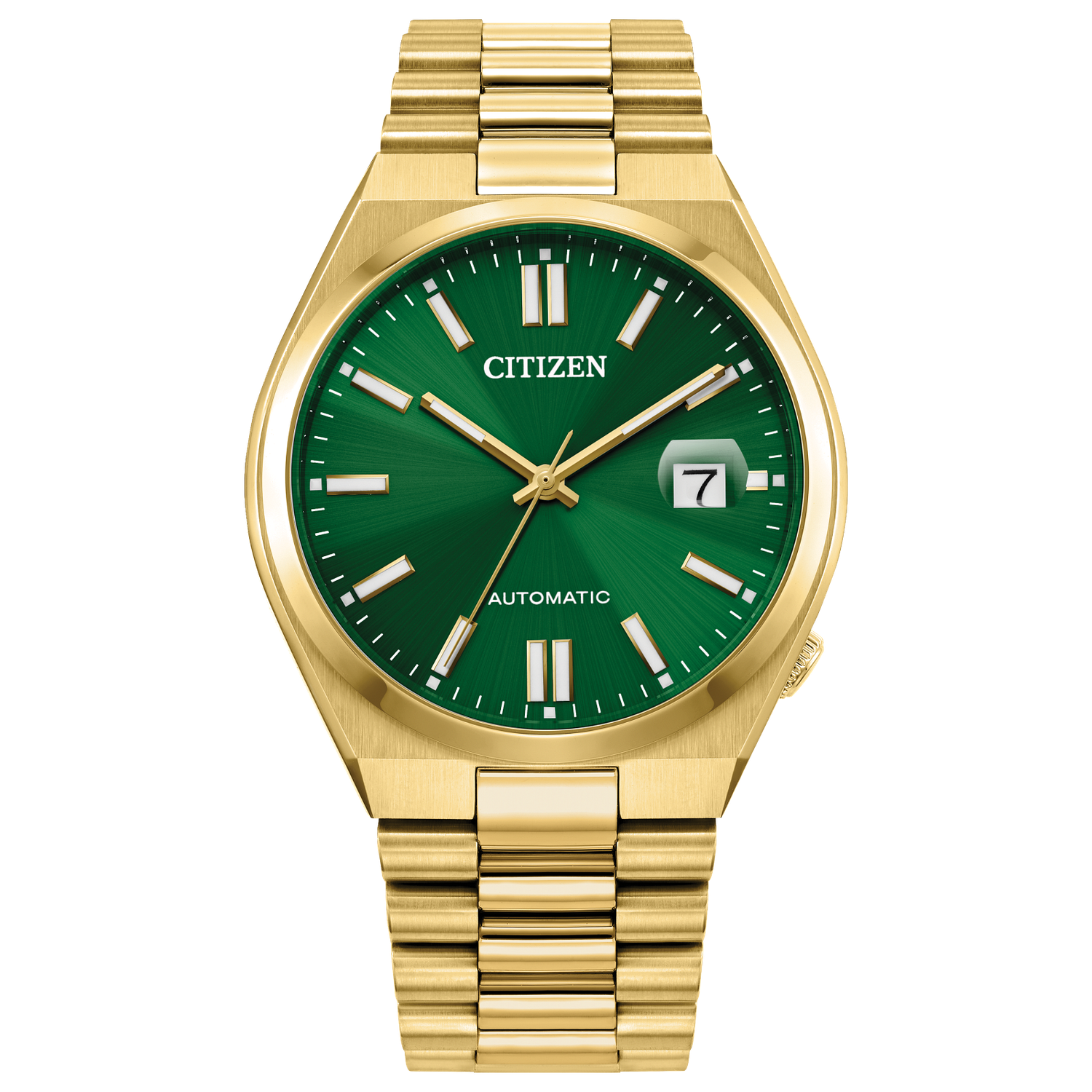 TSUYOSA Automatic Citizen Watch Gold Tone