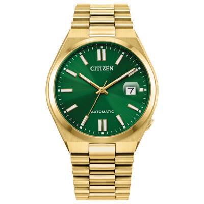 TSUYOSA Automatic Citizen Watch Gold Tone