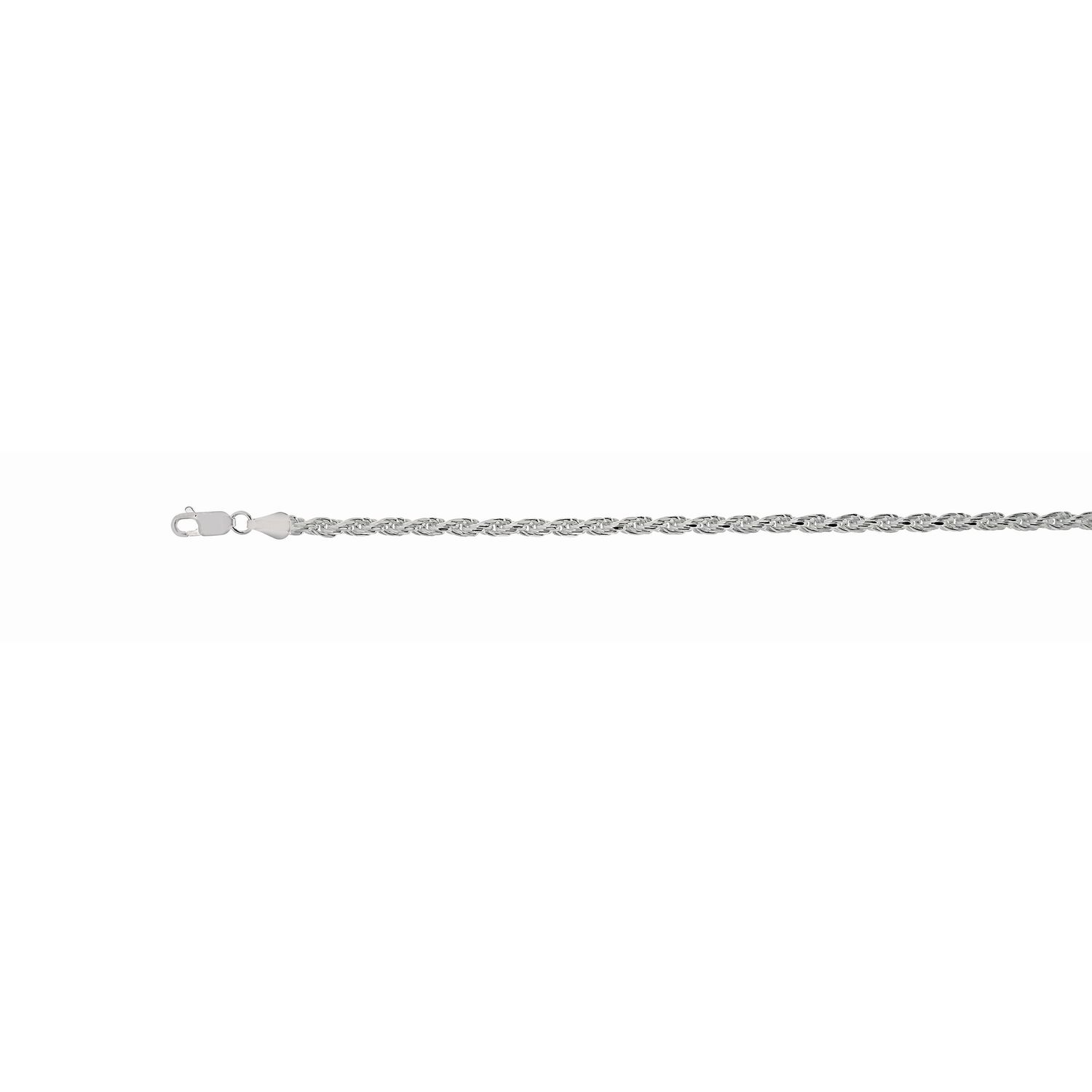 SS 5mm Rope Chain Bracelet