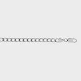 SS 4.8mm Flat Curb Chain, Chain Length: 20 Inch