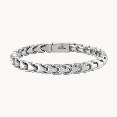 Men's Bulova Link™ Bracelet Stainless Steel Men's Bulova Link™ Bracelet Stainless Steel