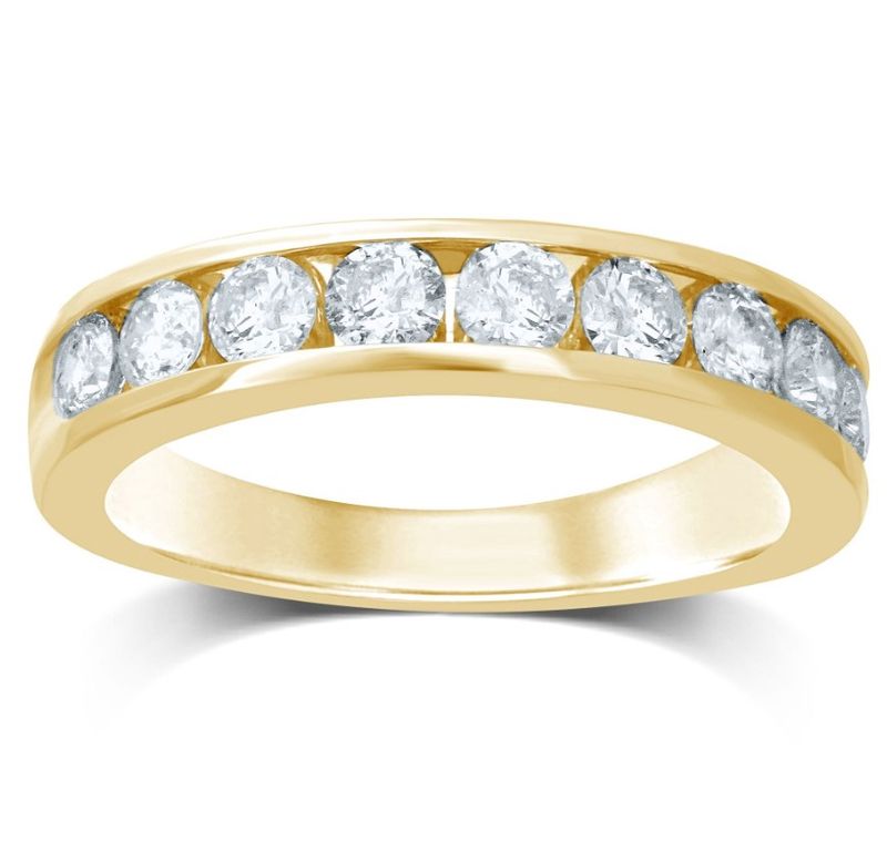 14k YG 0.52ctw Diamond Band