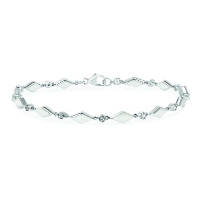 SS 1/10ctw Diamond Bracelet