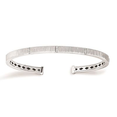 SS Eternal Elegance Flex Cuff Bracelet