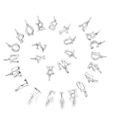Sterling Silver Initial Charms BCJ1182