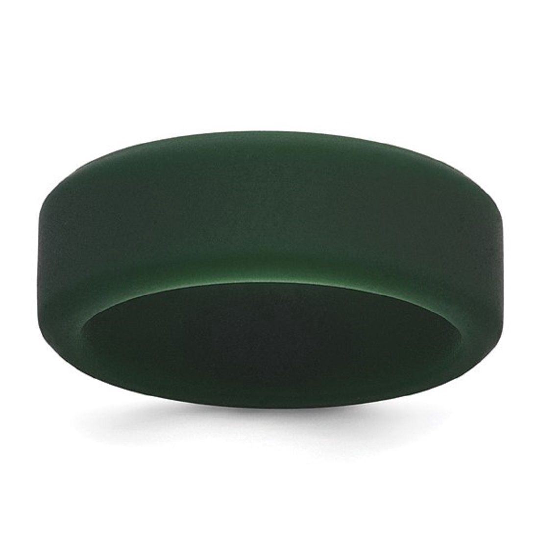 Silicone Hunter Green Band, Ring Size: Size 9