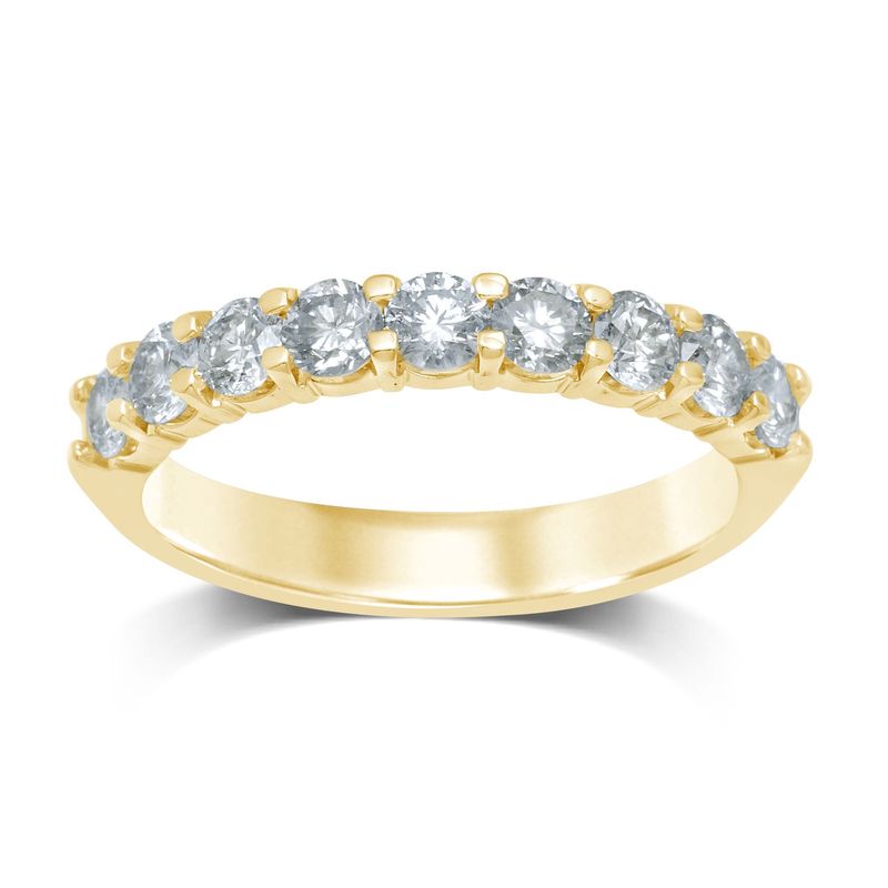 14k YG 0.52ctw Diamond Anniversary Band