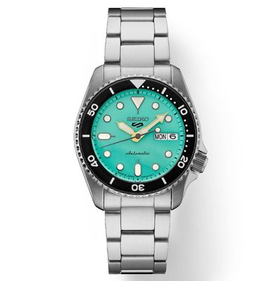 Seiko 5 Sports Men's Watch Vibrant Green Dial