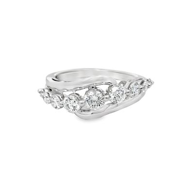 10K WG 1.00ctw Lab Diamond Enchanted Elegance Ring