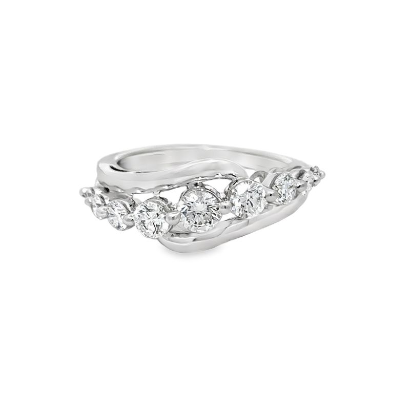 10K WG 1.00ctw Lab Diamond Enchanted Elegance Ring