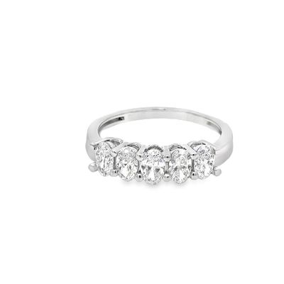 14K WG 1.00ctw Lab Diamond Pure Brilliance Ring