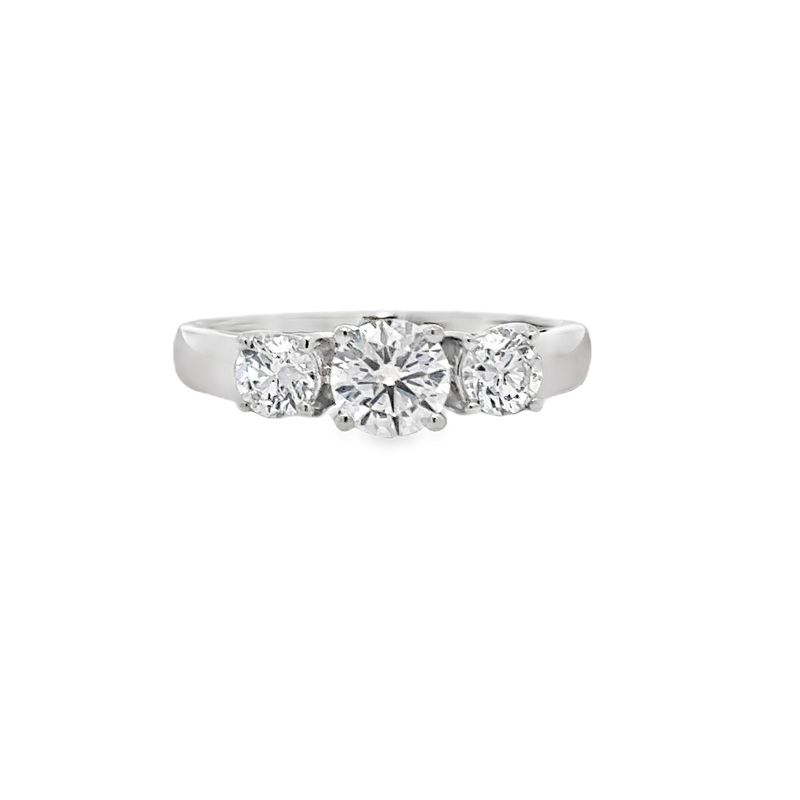 14K WG 1.00ctw Lab Diamond