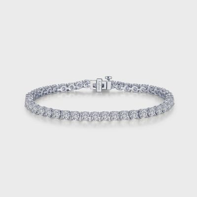 S.S 12.0 ctw Tennis Bracelet 8in