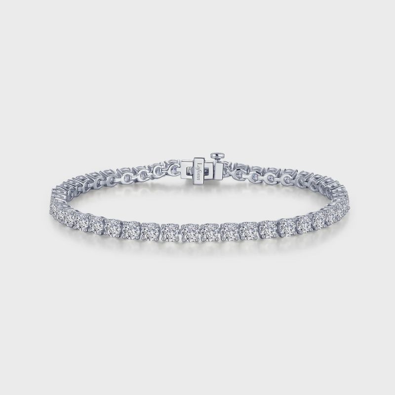 S.S 12.0 ctw Tennis Bracelet 8in