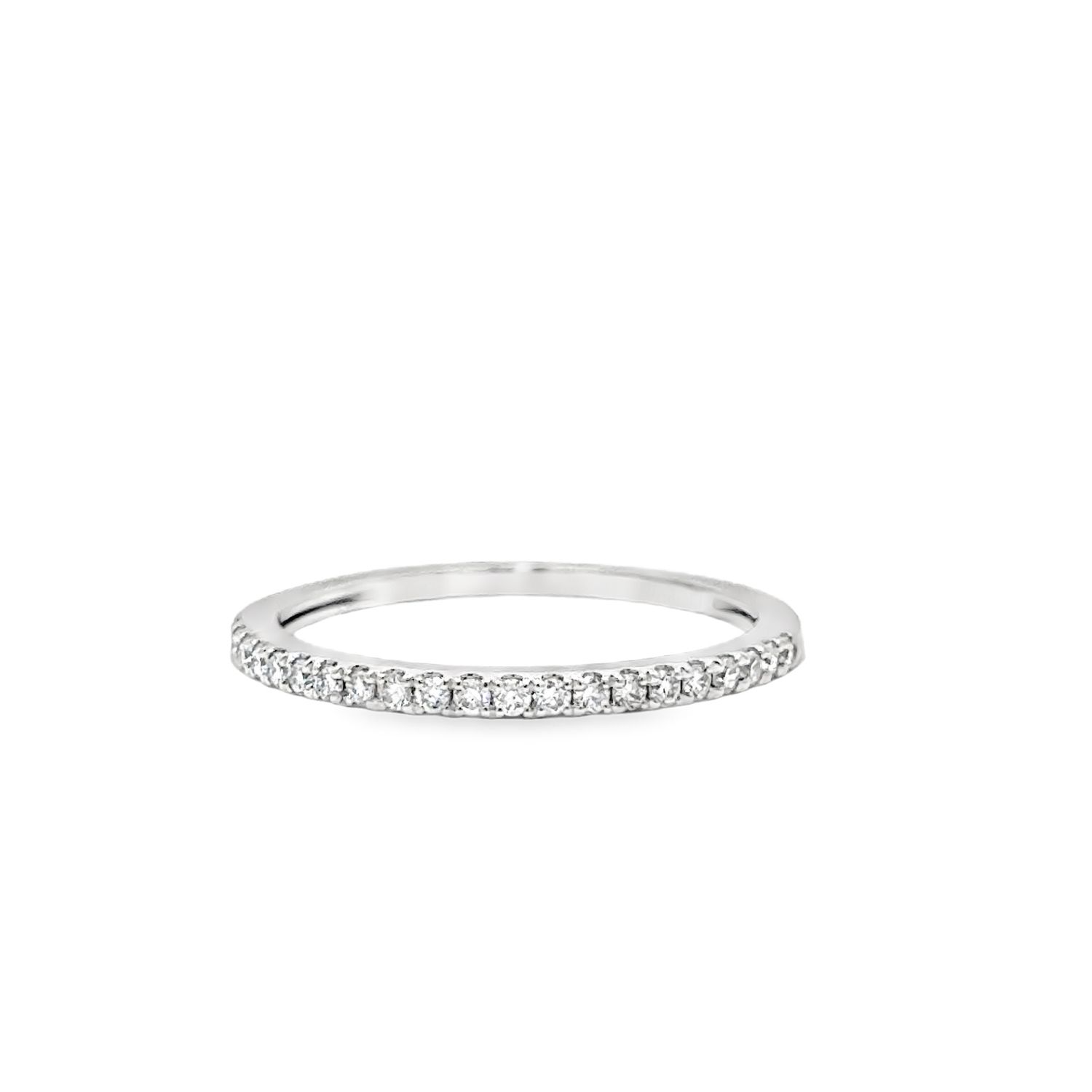 10k WG 0.20ctw Lab Grown Diamond Band