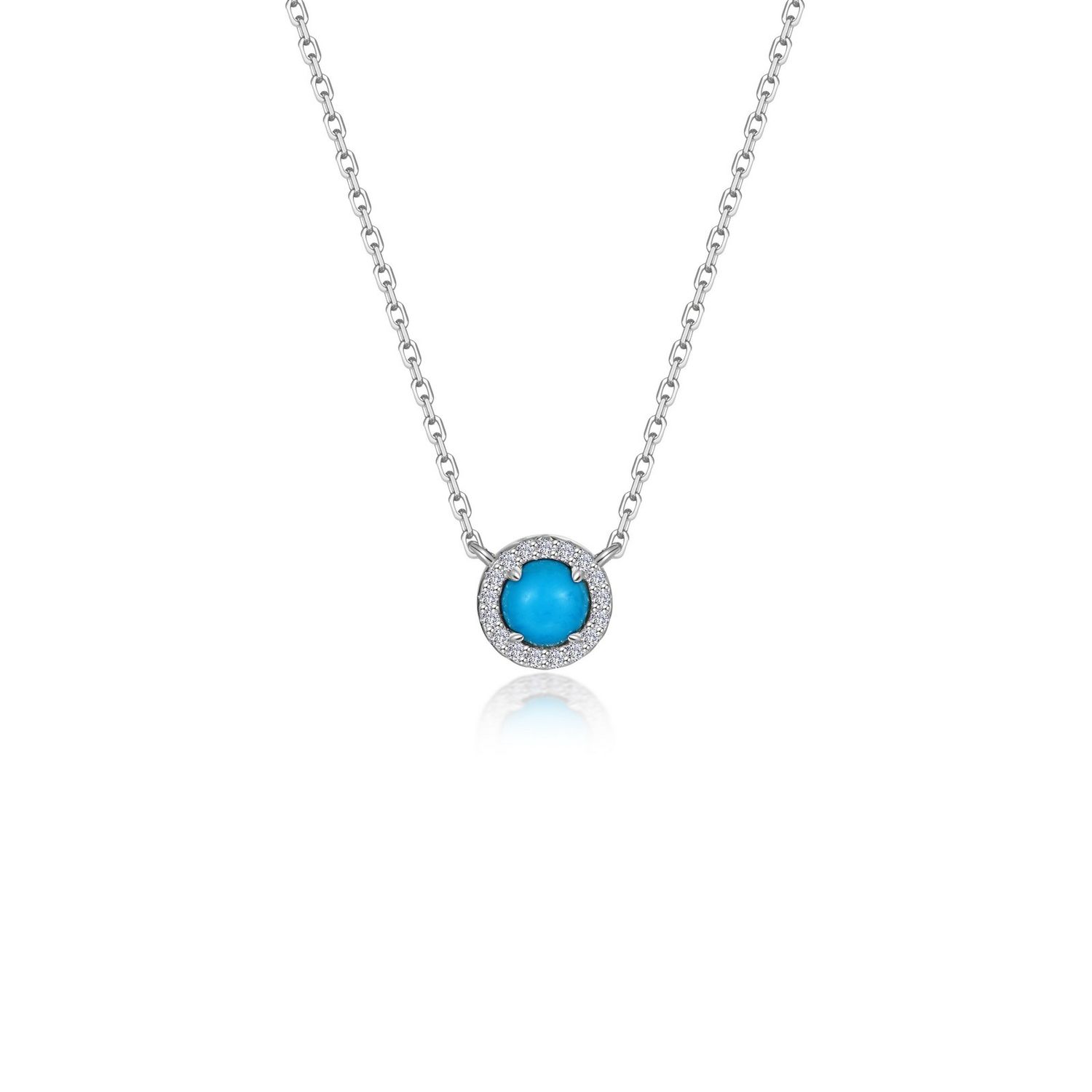 SS Huntington Halo Necklace