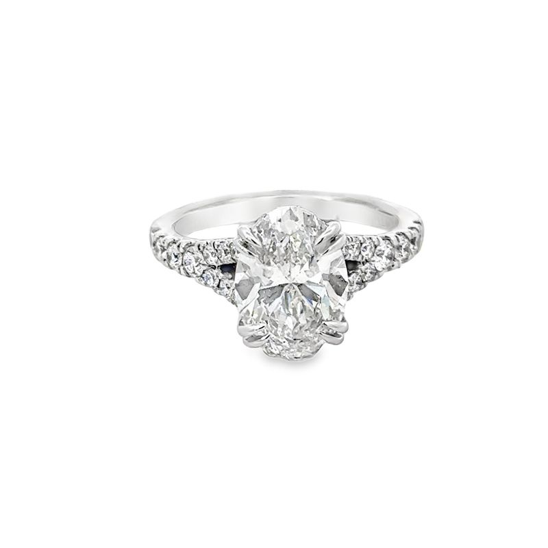 14k WG 3.60 ctw Lab Diamond Engagement Ring 14k WG 3.60 ctw Lab Diamond Engagement Ring