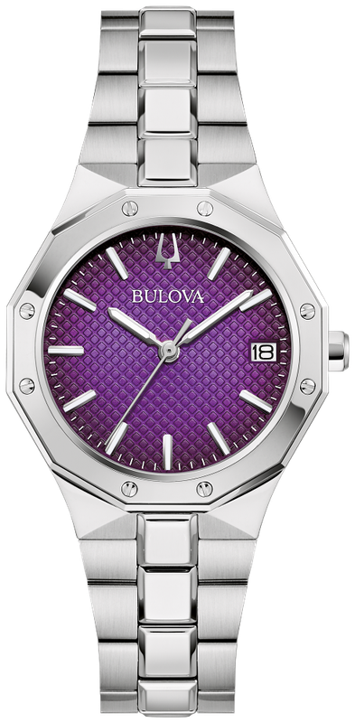 Bulova Prestige Purple Dial Watch