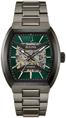 Bulova Maquina 40mm Men's Watch with Green Dial Bulova Maquina 40mm Men's Watch with Green Dial