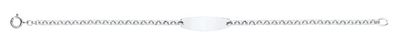 Sterling Silver Children's Signet Bracelet 6.25"