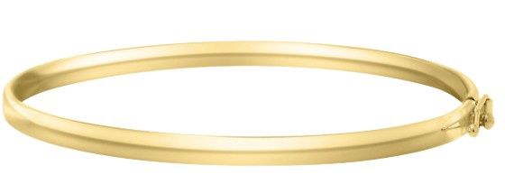 14k YG Children's Bangle Bracelet