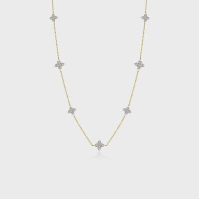 SS Trillium Station Necklace