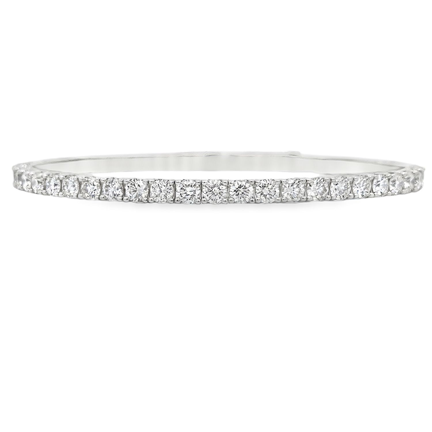 14k WG 3.95ctw Diamond Flex Bracelet 14k WG 3.95ctw Diamond Flex Bracelet
