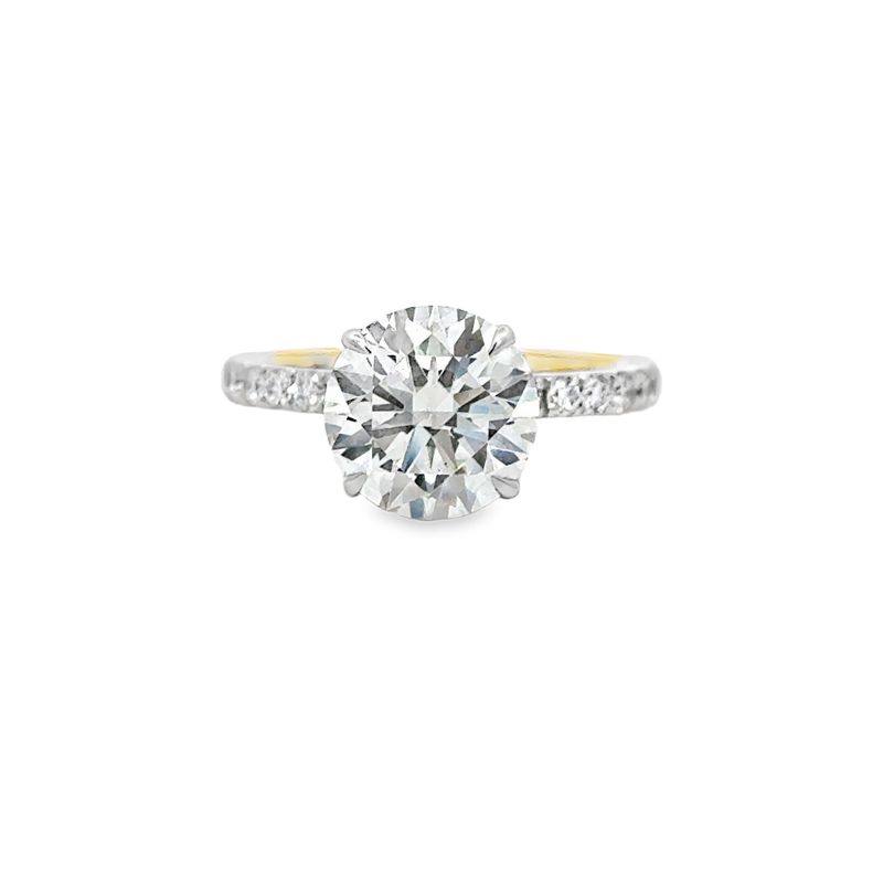 14k YG 3.50ctw Lab Diamond Engagement Ring 14k YG 3.50ctw Lab Diamond Engagement Ring
