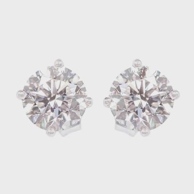14k WG 1.72ctw Diamond Stud Earrings 14k WG 1.72ctw Diamond Stud Earrings