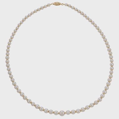 14k YG Freshwater Pearl & Gold Roundels Necklace 14k YG Freshwater Pearl & Gold Roundels Necklace