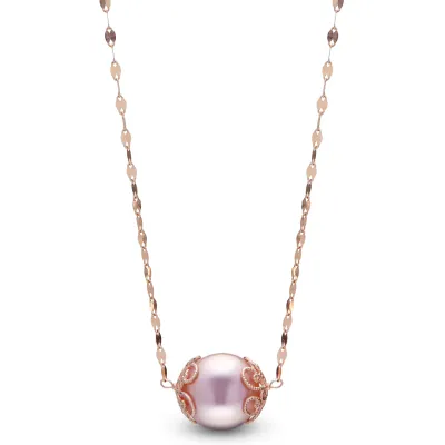 14k RG Freshwater Pearl Necklace 14k RG Freshwater Pearl Necklace