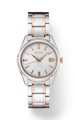 Seiko Essentials SS PGP Quartz Silver Dial Watch