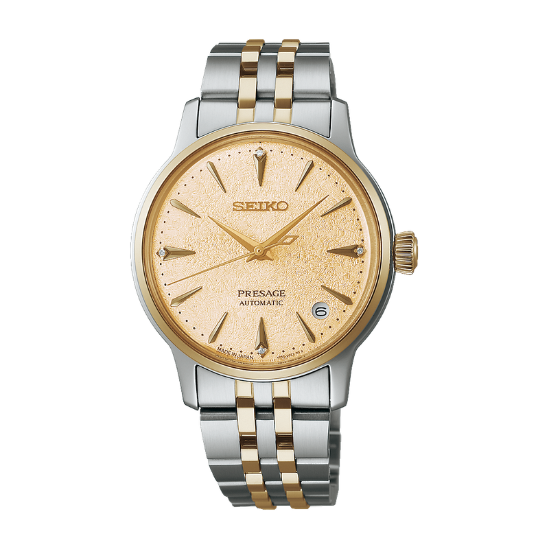 Seiko Presage Cocktail Time Women's Champagne Dial Watch