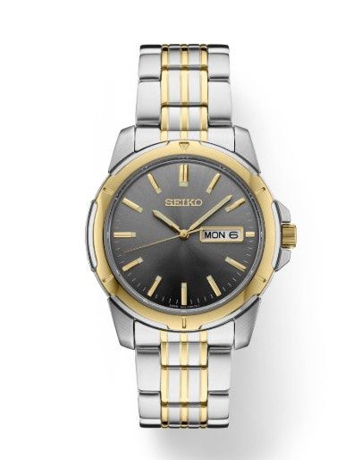Seiko Essentials Collection Quartz Gray Dial Men's Watch