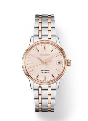 Seiko Presage Cocktail Time Automatic Pink Dial Ladies Watch