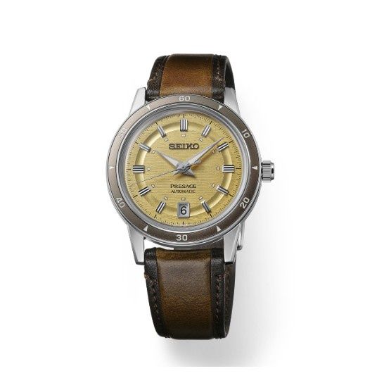 Seiko Presage Style 60's Automatic Gold Dial Men's Watch