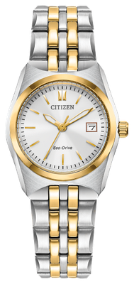Corso Two-Tone White Dial