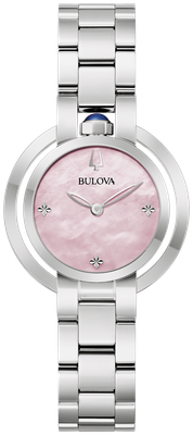 Bulova Ladies Rubaiyat Pink Dial Watch