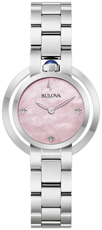 Bulova Ladies Rubaiyat Pink Dial Watch