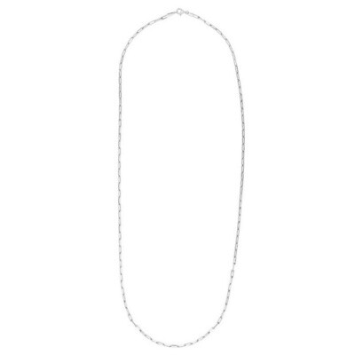 Silver 1.8mm Paperclip Chain