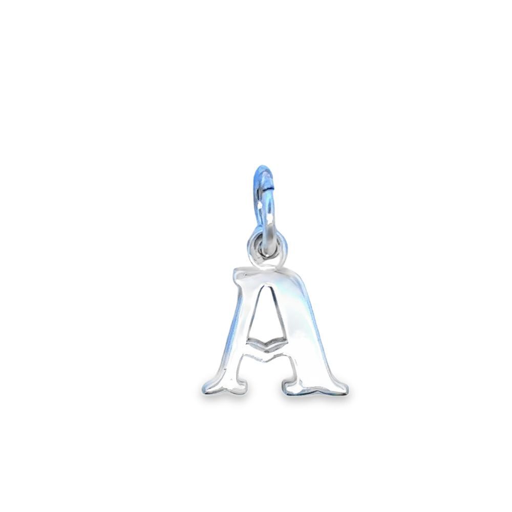 Sterling Silver Initial Charms BCJ1182 Sterling Silver Initial Charms BCJ1182, Letter: A