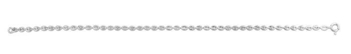 .925 Puffed Mariner Anklet 10"