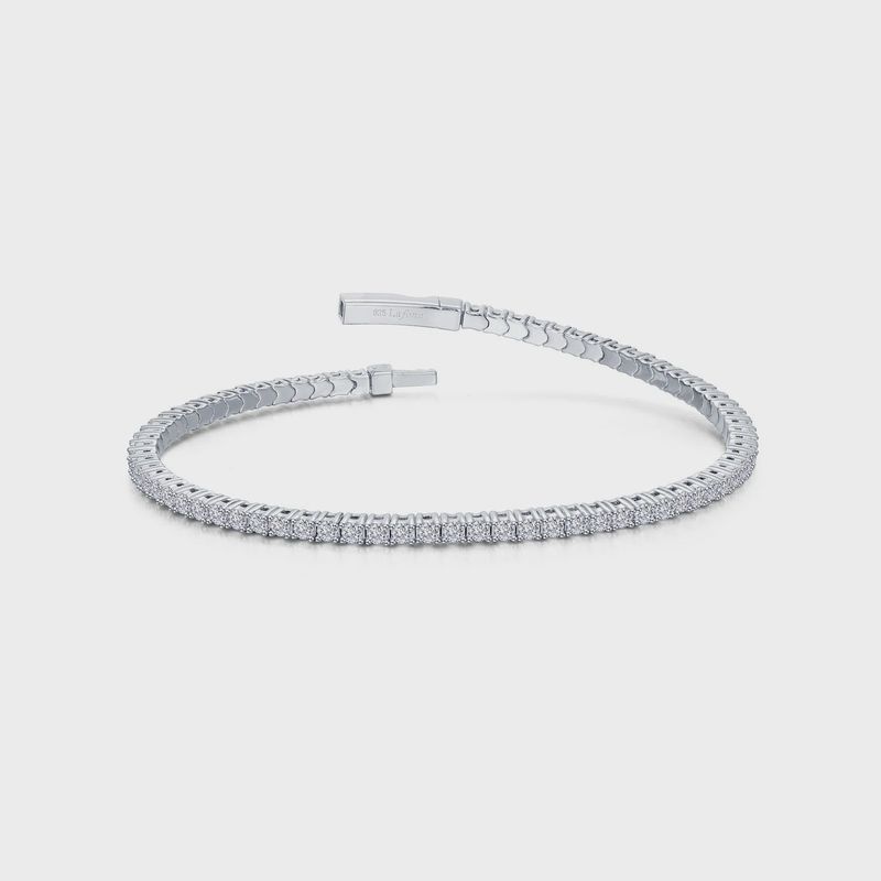 .925 SS Flexible Tennis Bracelet
