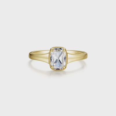 SS GP Elara Cushion Ring Sz 8