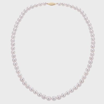 14k 6-6.5mm "A" Akoya Pearl Necklace 20"