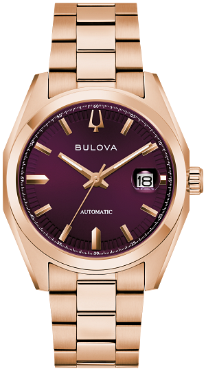 Bulova Surveyor Rose Gold-Tone Men's Watch