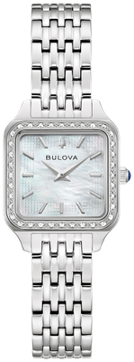 Bulova Sutton Silver Tone Ladies Watch