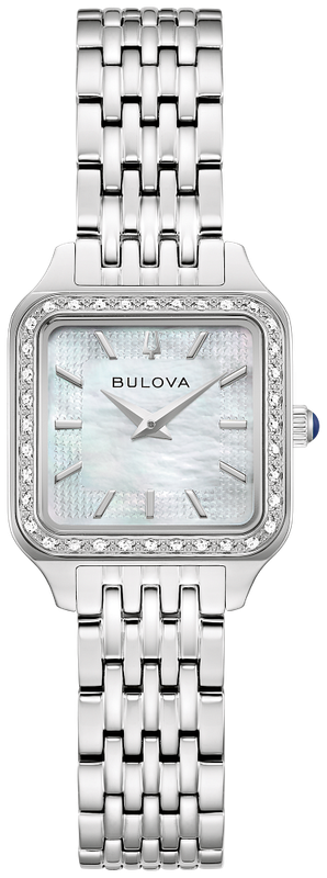 Bulova Sutton Silver Tone Ladies Watch