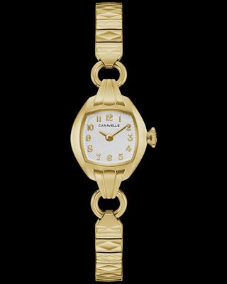 Caravelle Classic Ladies Gold Tone Watch